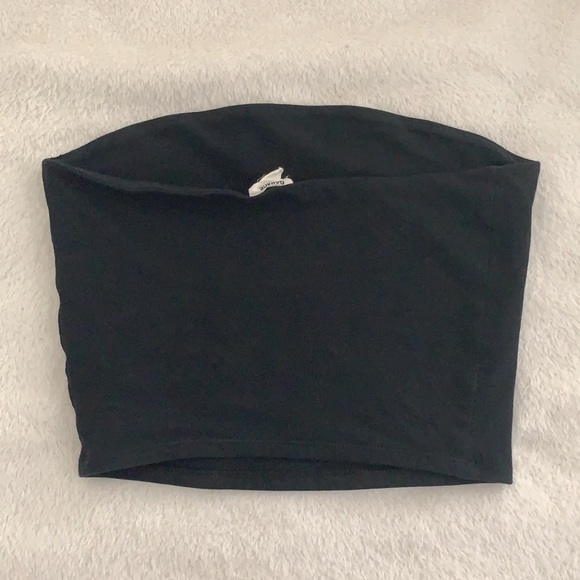 Black Garage Tube Top - Picture 2 of 2